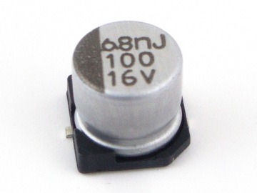 КОНДЕНСАТОРЫ 100мкФ / 16В ULTRALOWESR 105* SMD 5ШТ.
