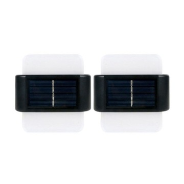 2 paczki zewnętrzne światła solarne reflektory sło