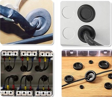 РЕЗИНОВЫЕ ЗАГЛУШКИ ДЛЯ ТЕХНОЛОГИЧЕСКИХ ОТВЕРСТИЙ ЗАГЛУШКИ НАБОР 200 ШТ.