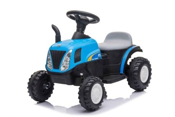 TRAKTOR NA AKUMULATOR Z PRZYCZEPĄ NIEBIESKI