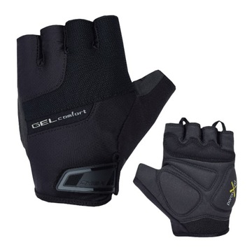 Rękawiczki rowerowe Chiba Gel Comfort Czarny XXL