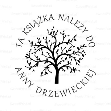 Personalizowany stempel DRZEWO