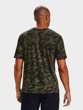 KOSZULKA MĘSKA UNDER ARMOUR T-SHIRT SPORT KOMFORT BAWEŁNA MORO 1357727-001