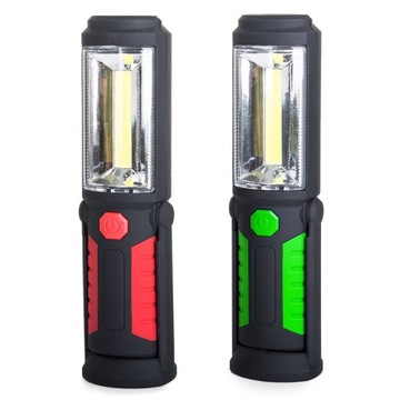 COB LED СВЕТОДИОДНАЯ ЛАМПА ДЛЯ МАСТЕРСКОЙ 2в1 МАГНИТНЫЙ КРЮК