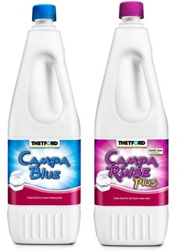ТУРИСТИЧЕСКАЯ ТУАЛЕТНАЯ ЖИДКОСТЬ THETFORD НАБОР ТУАЛЕТНЫХ КОНЦЕНТРАТОВ ЖИДКОСТЕЙ + БУМАГА