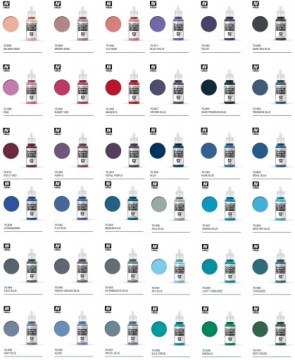 Цвет модели Vallejo 70.893 США ТЕМНО-ЗЕЛЕНЫЙ 17 мл