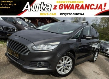 Ford S-Max II Van 2.0 TDCi 150KM 2016 Ford S-Max 2.0TDCi 150PS OPŁACONY Bezwypadkowy GW