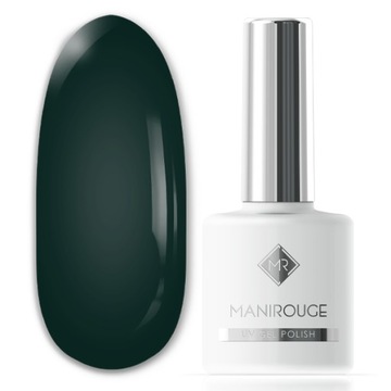 LAKIER HYBRYDOWY DO PAZNOKCI MANIROUGE UV/LED GEL 6 ML CIEMNY ZIELONY 105