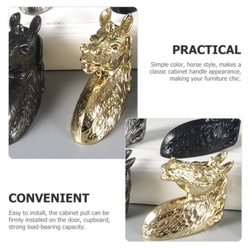 Шкаф с креативной ручкой для лошади