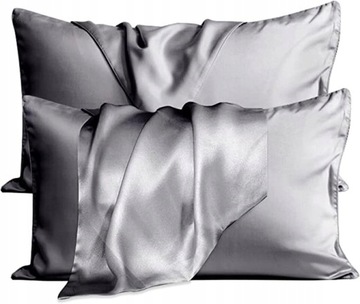 2SZT Symulowany jedwab Poszewka rayon 75 x 50cm