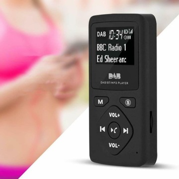 КАРМАННОЕ ЦИФРОВОЕ РАДИО FM DAB/DAB+I, ПОРТАТИВНОЕ ПЕРСОНАЛЬНОЕ МИНИ-РАДИО DAB