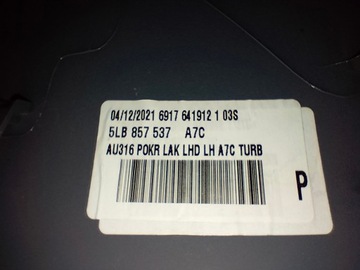 POUZDRO VRSTVA ZRCÁTKO LEVÝ SKODA ENYAQ 21-