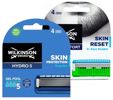 Wilkinson Hydro 5 чувствительный лезвие для мужской бритвы 4 ПК