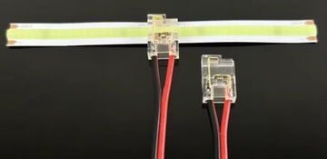 Универсальный разъем COB SMD, 8 мм, прямой угловой Т-образный разъем, соединитель 12 в 1