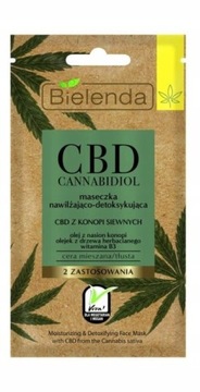 BIELENDA CBD MASECZKA NAWILŻAJĄCO-DETOKSYKUJĄCA