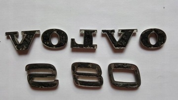 ЛОГОТИП-ЭМБЛЕМА VOLVO S80 НА ЗАДНЕЙ КОРОТКЕ