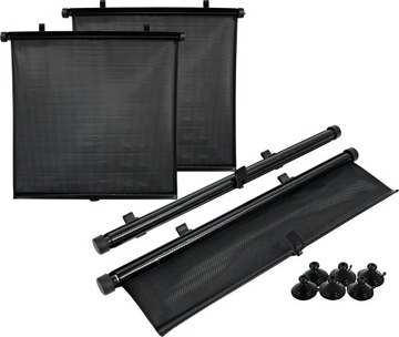 СОЛНЦЕЗАТОРЫ АВТОМОБИЛЬНЫЕ ЖАЛЮЗИ 2X55 КОМПЛЕКТ ЖАЛЮЗИ ШТОРЫ