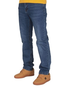 Spodnie męskie jeans W:39 102 CM L:30 granat