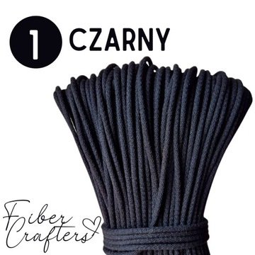 NOWOŚĆ sztywny sznurek do szycia 6mm 100m bawełniany FIBER CRAFTERS