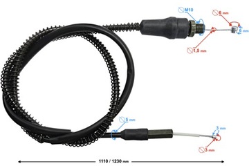 Трос газа для Hisun Tactic 550