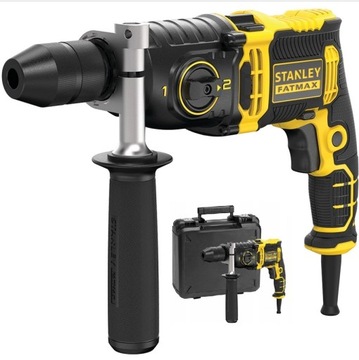УДАРНАЯ ДРЕЛЬ STANLEY 850 Вт FMEH850K-QS + КЕЙС ДЛЯ ТРАНСПОРТИРОВКИ