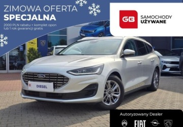 Ford Focus IV Kombi Facelifting 1.5 ECOBLUE 115KM 2024 Ford Focus SW 1.5 Ecoblue 115KM Titanium X Salon PL FV23 1 wlasciciel, zdjęcie 1