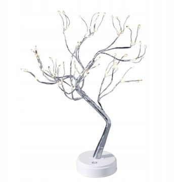 СВЕТОДИОДНАЯ ЛАМПА БОНСАЙ ТЕПЛЫЙ БЕЛЫЙ ГИПСАТНЫЕ ЛАМПЫ РОЖДЕСТВЕНСКИЕ УКРАШЕНИЯ
