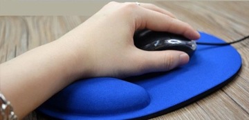 ГЕЛЕВЫЙ КОВРИК ДЛЯ МЫШИ ЦВЕТ НА ЗАПЯСТЬЕ