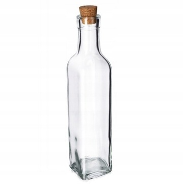 Butelka szklana 250ml + korek