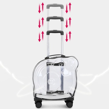 Walizka na kółkach Torba dla psów i kotów Walizka