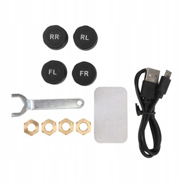 Система контроля давления в шинах с 4 внешними датчиками ZX