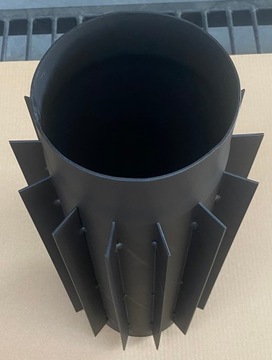 RADIATOR STALOWY DO KOMINKA 160mm