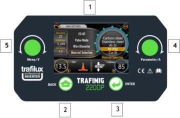 СВАРОЧНЫЙ АППАРАТ MIGOMAT TRAFILUX TRAFIMIG 220 DUAL PULS
