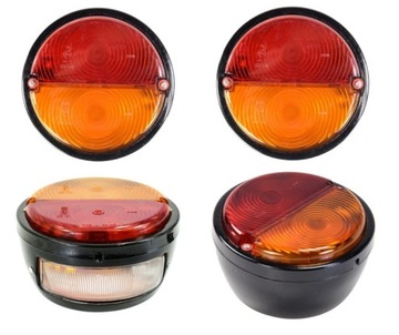 LAMPA TYLNA METALOWA LEWA + PRAWA URSUS C-330 C-330 LAMPY TYLNE METALOWE