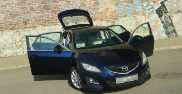 Mazda 6 II Hatchback Facelifting 2.0 MZR 155KM 2010 Mazda 6 Mazda 6 II AUTOMAT Skora Nawigacja Podgrzane Fotele-RVM-Czujniki, zdjęcie 3