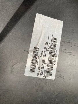 AUDI E-TRON 4KE 18-23 NÁRAZNÍK ZADNÍ 4KE807511