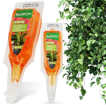 NAWÓZ WIELOSKŁADNIKOWY Kwiatów Roślin Płynny 40ml ROZROST KORZENI Odżywka