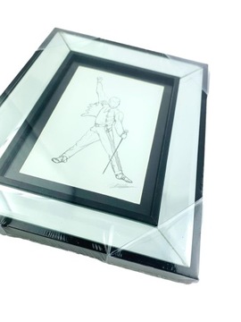 RAMKA NA ZDJĘCIA FREDIE MERCURY, ELEGANCKA, PIĘKNA
