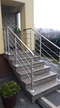 НЕРЖАВЕЮЩАЯ БАЛЛЮСТРАДА 100 СМ, Ø 42,4, 4 трубки Ø 12 мм САТИН (САТИН)