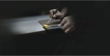 Автоматический карандаш со светодиодным графитом сухой профиль