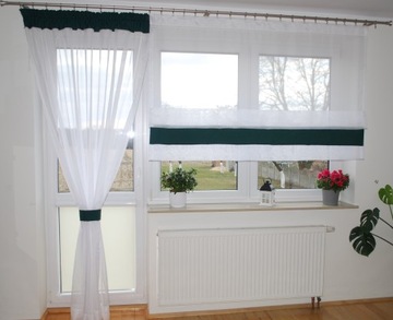 Komplet balkon butelkowa zieleń Panel Dada kar 3 m