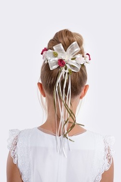 Причастный венок на бобе из цветов