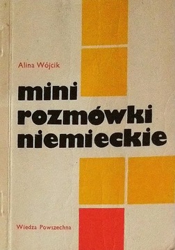 Mini rozmówki niemieckie Alina Wójcik SPK
