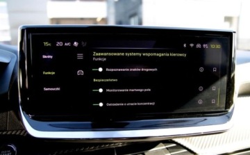 Peugeot 2008 II e-SUV Facelifting Elektryczny 54kWh 156KM 2023 Peugeot 2008 e-2008 54kWh GT SalonPL Facelift Gwarancja od RIA 156KM, zdjęcie 22