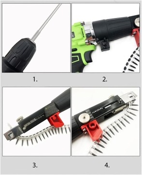 Ленточный адаптер с винтами для автоматической отвертки для гипсокартона