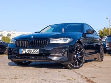 BMW Seria 5 G30-G31 Limuzyna Facelifting 2.0 518d 150KM 2021 BMW 5 2.0d 190KM Lift , Bezwypadek, Salon PL, 2 Właściciel, zdjęcie 2