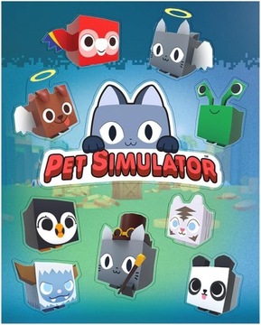 Piesek Zestaw Pet Simulator X Bundle Corgi Roblox Kod DLC Maskotka Figurki