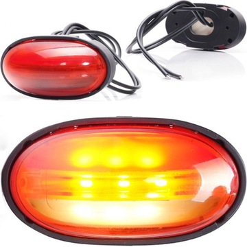 СВЕТОДИОДНЫЙ ГАБАРИТНЫЙ ФОНАРЬ 12-24В LAWETA TIR WAŚ