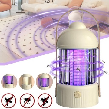 PUŁAPKA NA OWADY, ELEKTRYCZNA LAMPA PRZECIW MOLOM, KOMAROM DO WNĘTRZ OGRODU