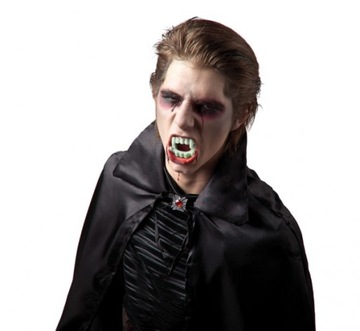 Zęby Wampira świecące Halloween